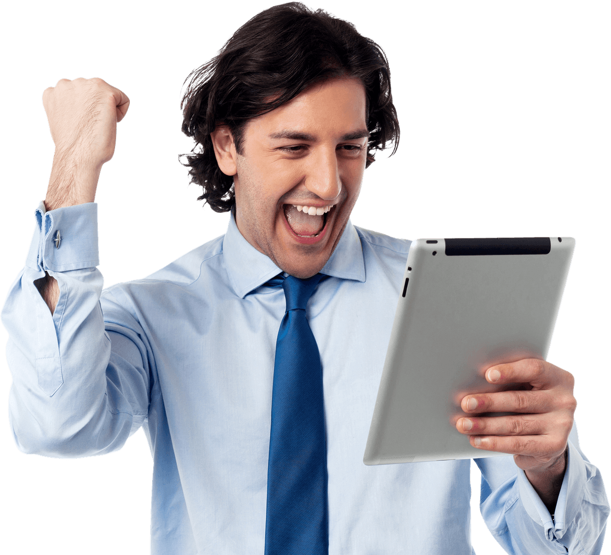 Author achieving success